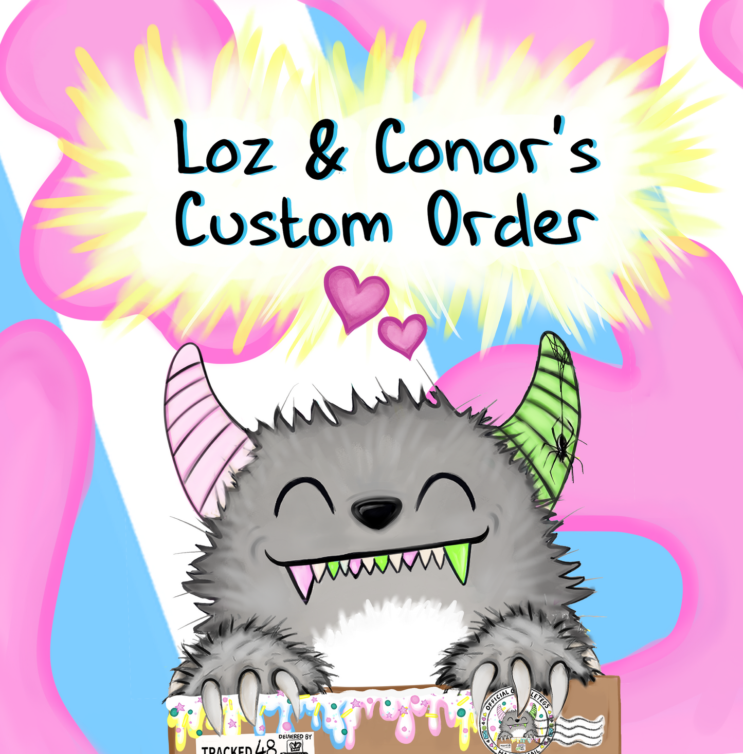 Custom Order For Loz & Conor