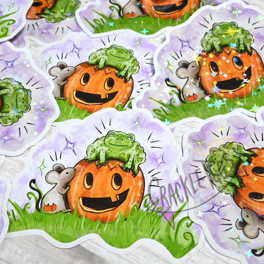 Buddy & Belle Halloween Stickers. Pack of 6.