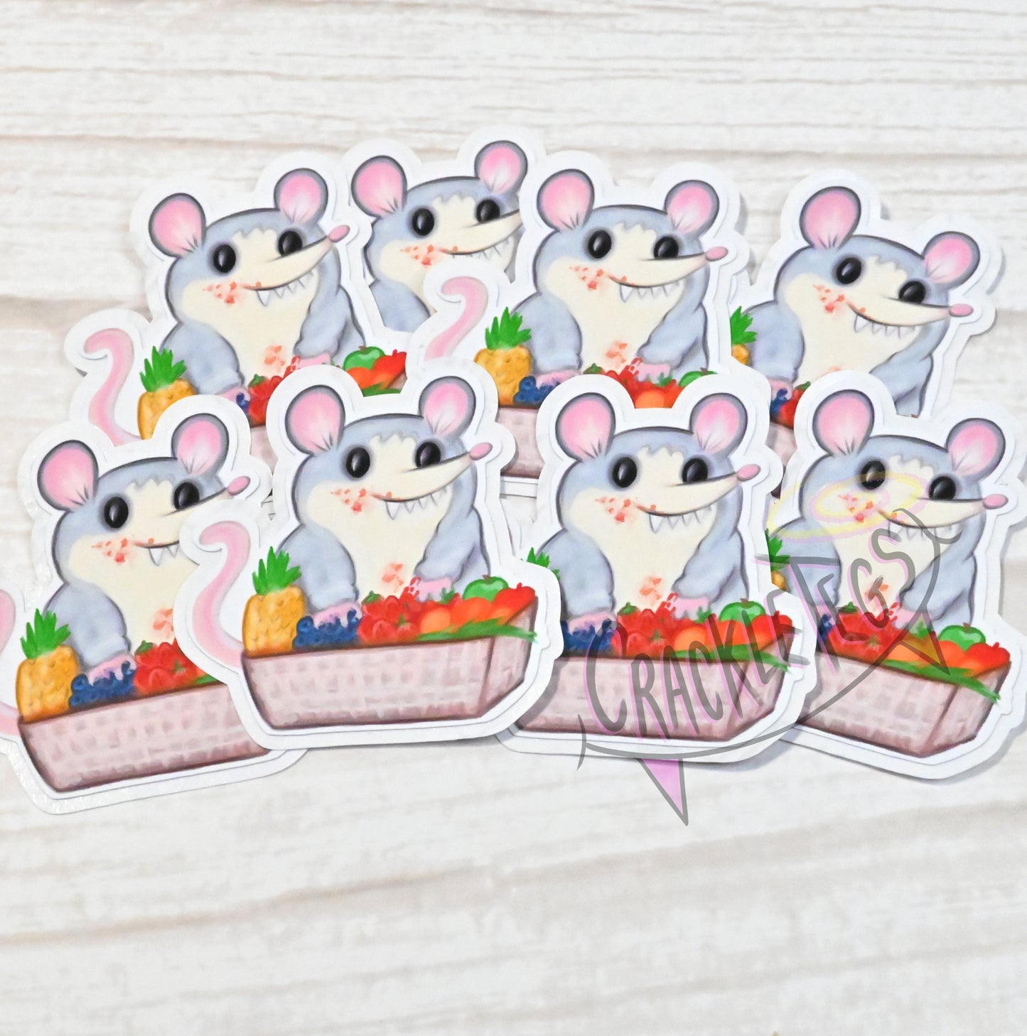 Possum Fruit Fiend. Pack of 8.