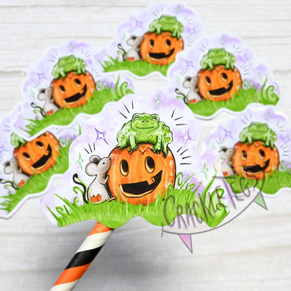 Buddy & Belle Halloween Stickers. Pack of 6.