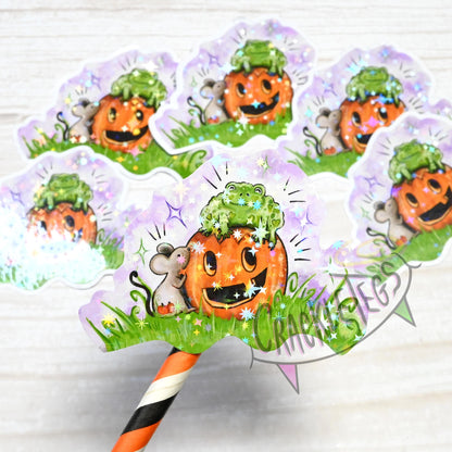 Buddy & Belle Halloween Stickers. Pack of 6.