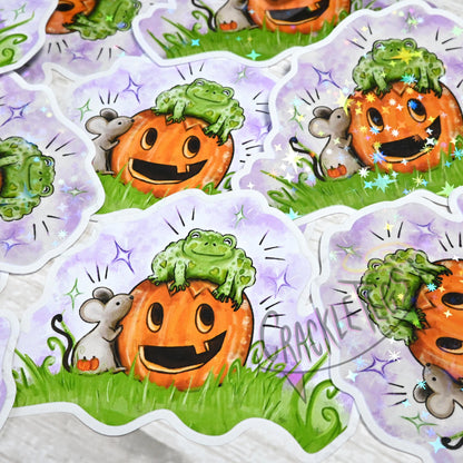 Buddy & Belle Halloween Stickers. Pack of 6.