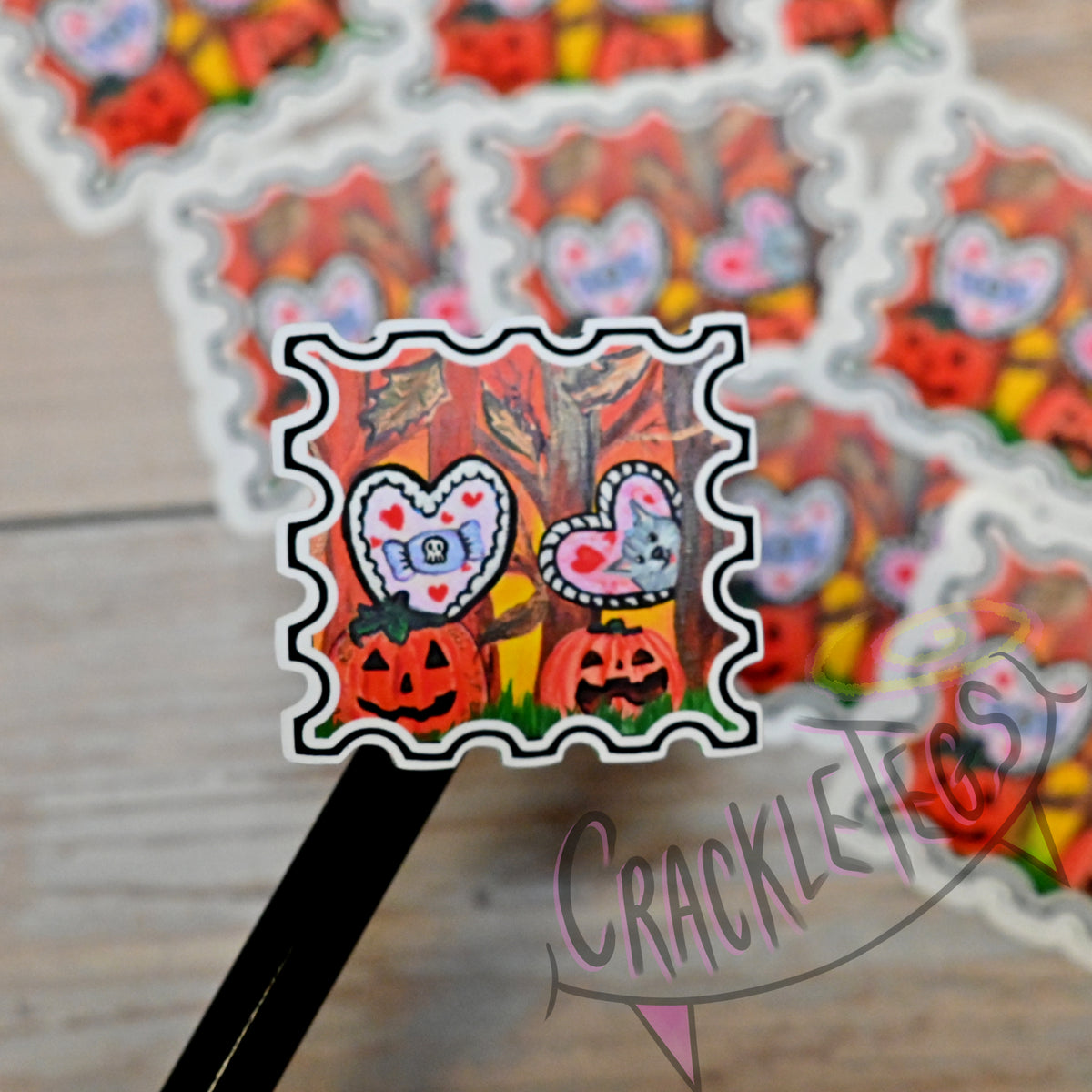 Halloween Autumn Fun Stickers, made for the MND association fundraiser.