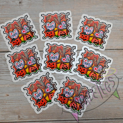 Halloween Autumn Fun Stickers, made for the MND association fundraiser.